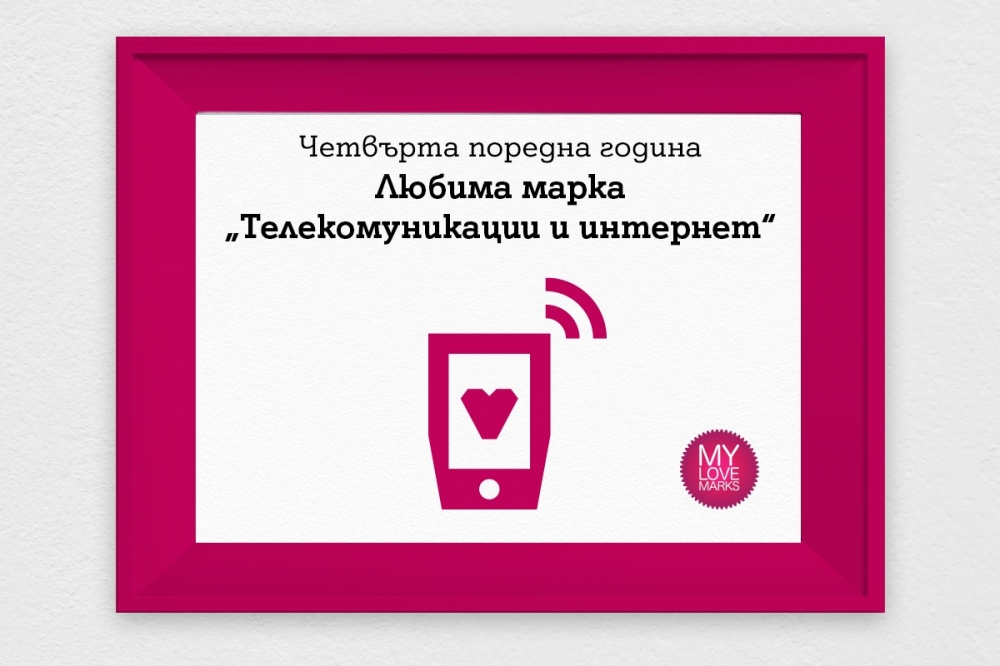А1 е любима марка в сектор "Телекомуникации и интернет"