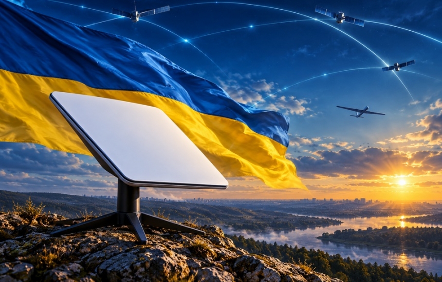 „Старлинк“ възстанови скоростта за Украйна