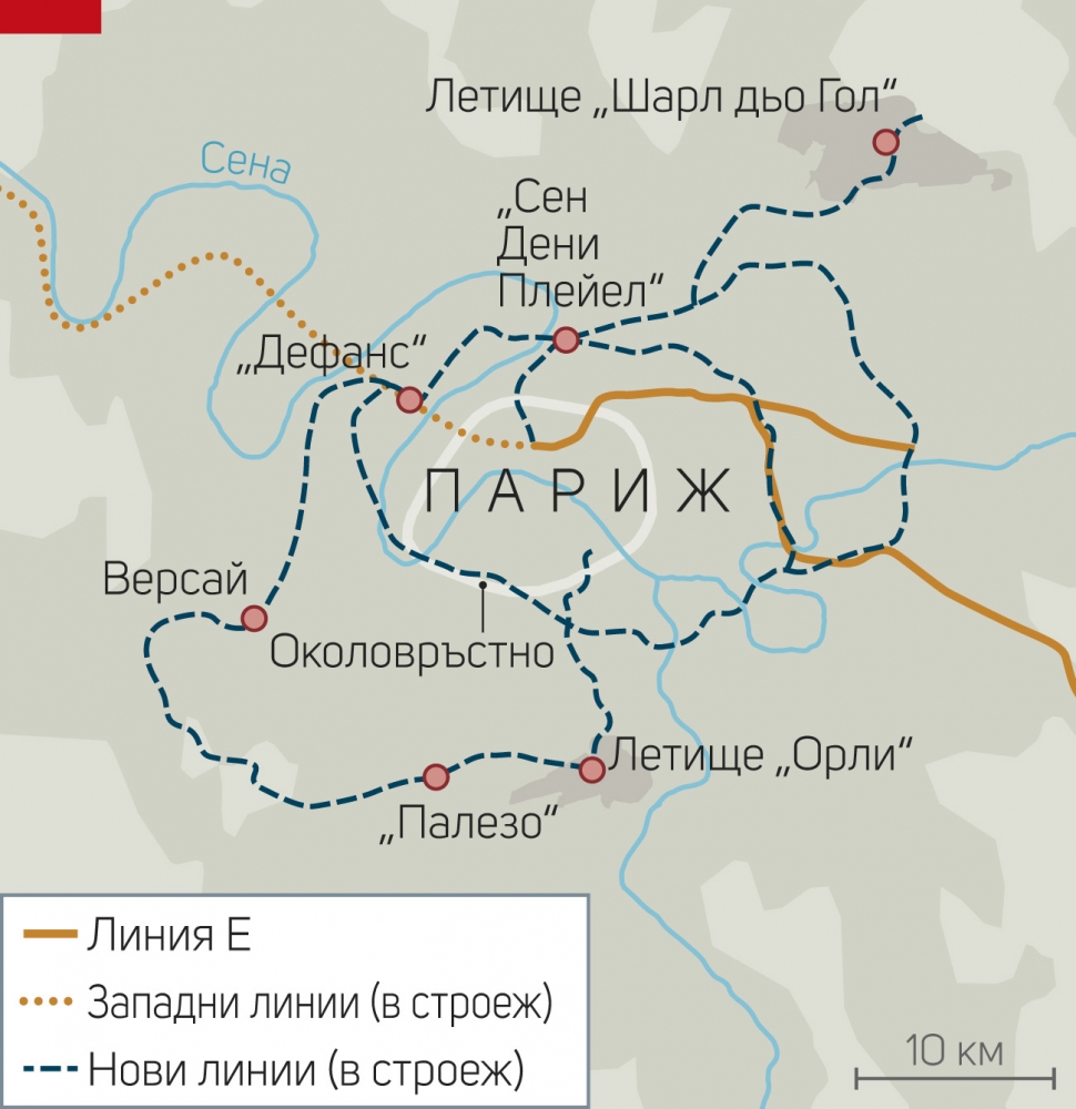 Огромното метро на Париж