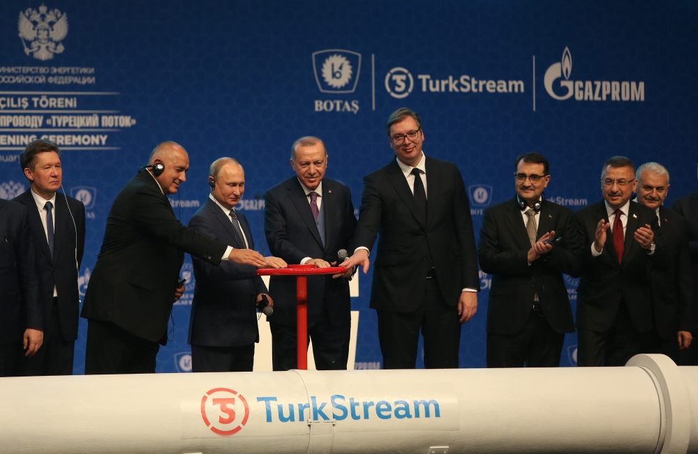 Официално откриха "Турски поток"