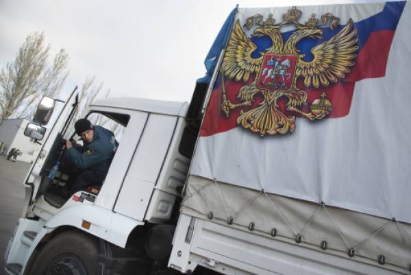 Русия достави хуманитарна помощ в Донецк и Луганск