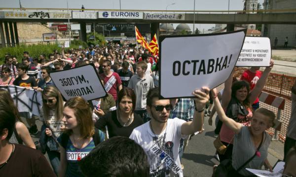 Започна най-големия в историята на Македония протест, след разпада на Югославия