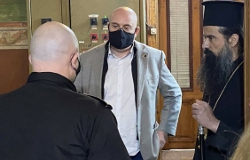 Гешев се хвали пред Видинския митрополит за разкрита кражба от църква
