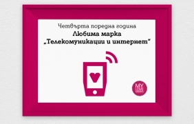 А1 е любима марка в сектор "Телекомуникации и интернет"