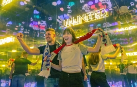 Неограничени футболни емоции с Unlimited Space by Vivacom в зала „Христо Ботев“ за финала на Световното