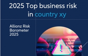 Какви са Топ 10 на бизнес рисковете в България за 2025 г., според Allianz