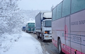 Камиони над 3,5 т не не се пропускат към Гърция през Кулата-Промахон
