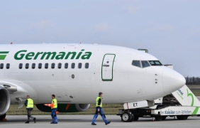 Нискотарифната авиокомпания Germania обяви фалит