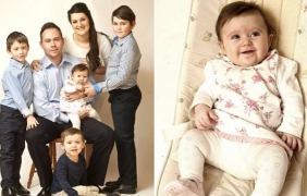 В британски род за първи път от 205 години се роди момиченце