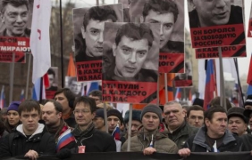 ”Борис Немцов - няма да забравим, няма да простим”