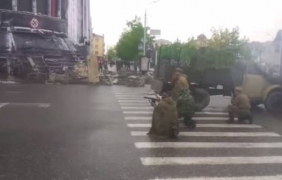 В Чечения направиха възстановка на превземането на Райхстага [видео]