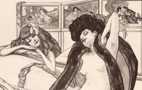 Колекция неочаквано дръзка ”лесбо-еротика” от XIX в. [галерия]