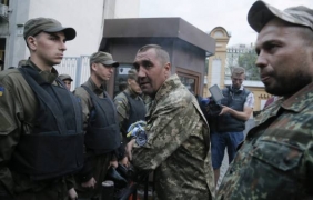 Евакуират цивилни от района на Мукачево