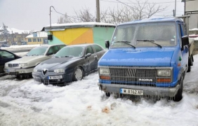 Лед скова част от Северна България