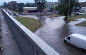 Водна стихия заля Пловдив